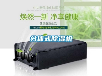 企業(yè)新聞分體式除濕機(jī)