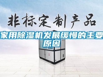 行業新聞家用除濕機發展緩慢的主要原因