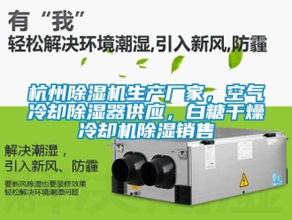 企業新聞杭州除濕機生產廠家，空氣冷卻除濕器供應，白糖干燥冷卻機除濕銷售