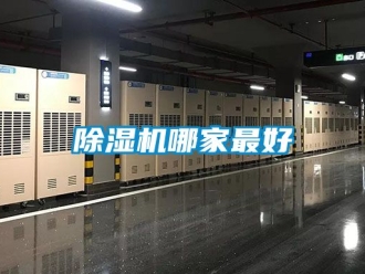 行業新聞除濕機哪家最好