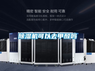 行業新聞除濕機可以去甲醛嗎