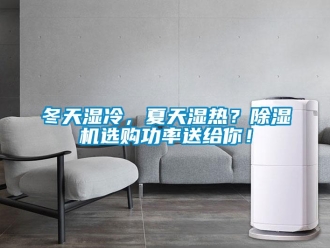 企業新聞冬天濕冷，夏天濕熱？除濕機選購功率送給你！