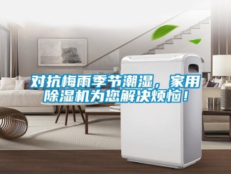 企業新聞對抗梅雨季節潮濕，家用除濕機為您解決煩惱！