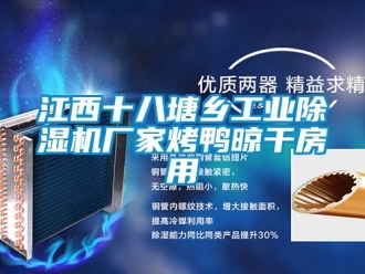 企業新聞江西十八塘鄉工業除濕機廠家烤鴨晾干房用