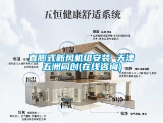 企業新聞直膨式新風機組安裝 天津五洲同創(在線咨詢)