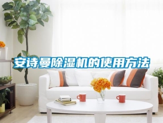 企業新聞安詩曼除濕機的使用方法