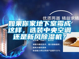 行業新聞如果你家地下室霉成這樣，選裝中央空調還是新風除濕機？