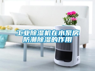 企業(yè)新聞工業(yè)除濕機(jī)在水泵房防潮除濕的作用