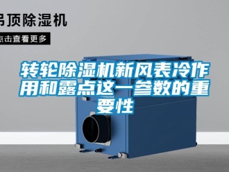常見問題轉(zhuǎn)輪除濕機新風(fēng)表冷作用和露點這一參數(shù)的重要性