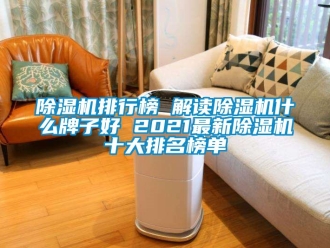 行業新聞除濕機排行榜 解讀除濕機什么牌子好 2021最新除濕機十大排名榜單
