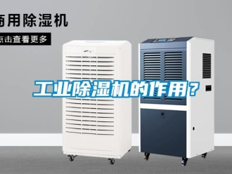 企業新聞工業除濕機的作用？