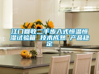 知識百科江門回收二手步入式恒溫恒濕試驗(yàn)箱 技術(shù)成熟 產(chǎn)品穩(wěn)定