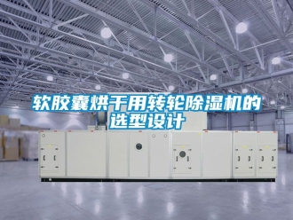 常見問題軟膠囊烘干用轉輪除濕機的選型設計