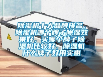 企業新聞除濕機十大品牌排名，除濕機哪個牌子除濕效果好，買哪個牌子除濕機比較好，除濕機什么牌子好用實惠
