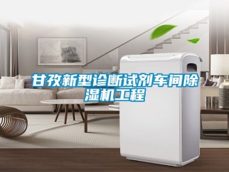 企業(yè)新聞甘孜新型診斷試劑車(chē)間除濕機(jī)工程
