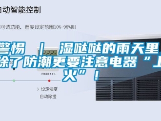 常見問題警惕 ｜ 濕噠噠的雨天里，除了防潮更要注意電器“上火”！