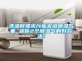 企業新聞洗澡時搓出污垢泥說明濕氣重 送你2個除濕氣的好方法！