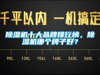 企業新聞除濕機十大品牌排行榜，除濕機哪個牌子好？