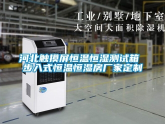 知識百科河北觸摸屏恒溫恒濕測試箱 步入式恒溫恒濕房廠家定制