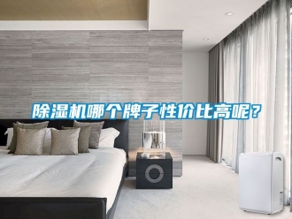 行業新聞除濕機哪個牌子性價比高呢？