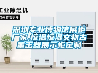 知識百科深圳專業博物館展柜廠家,恒溫恒濕文物古董玉器展示柜定制