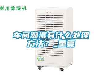 企業(yè)新聞車間潮濕有什么處理方法？_重復(fù)