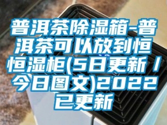 知識百科普洱茶除濕箱-普洱茶可以放到恒恒濕柜(5日更新／今日圖文)2022已更新