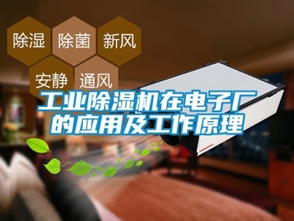 企業新聞工業除濕機在電子廠的應用及工作原理