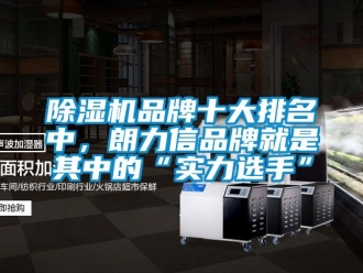 企業新聞除濕機品牌十大排名中，朗力信品牌就是其中的“實力選手”