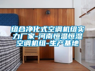 知識百科組合凈化式空調機組實力廠家-河南恒溫恒濕空調機組-生產基地