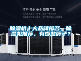 企業新聞除濕機十大品牌排名，除濕機推薦，有哪些牌子？