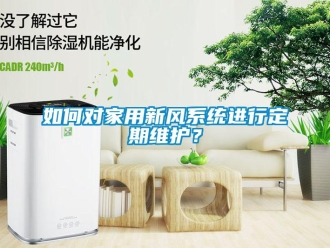 常見問題如何對家用新風系統進行定期維護？