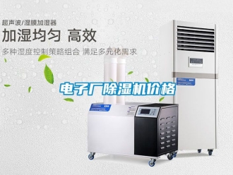 企業新聞電子廠除濕機價格