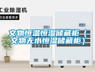 知識百科文物恒溫恒濕儲藏柜（文物無水恒濕儲藏柜）