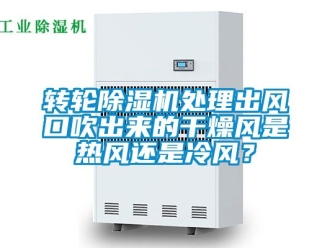 常見問題轉輪除濕機處理出風口吹出來的干燥風是熱風還是冷風？