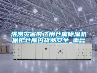 企業新聞洪澇災害時選用倉庫除濕機保護倉庫內貨品安全_重復